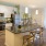 Well-lit kitchen with ample counter space